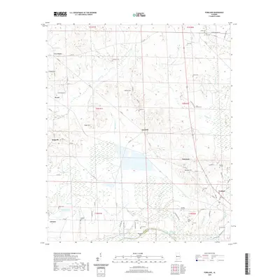 2020 Map of Forkland, 2020 Print