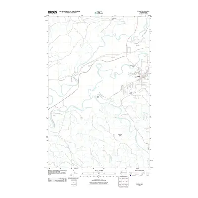 2011 Map of Forks, 2011 Print