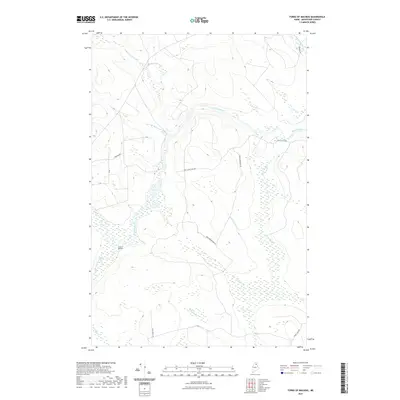 2021 Map of Forks of Machias, 2021 Print