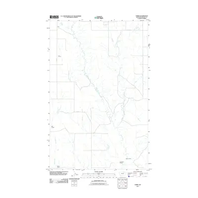 2011 Map of Forks, 2011 Print