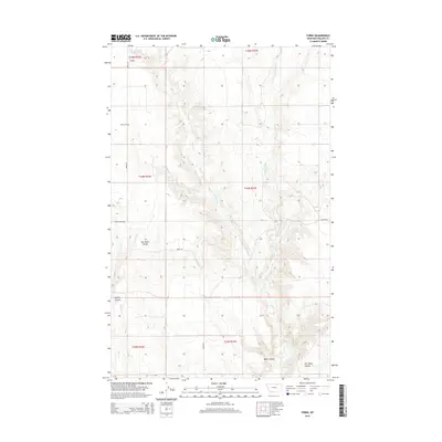 2014 Map of Forks, 2014 Print