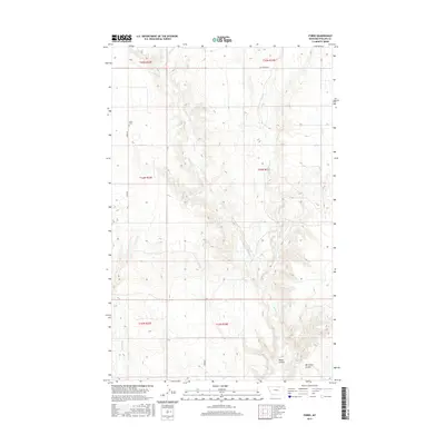 2017 Map of Forks, 2017 Print