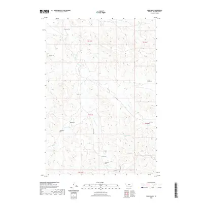 2020 Map of Forks Ranch, 2020 Print