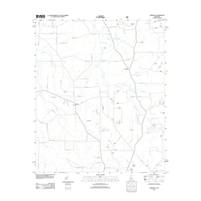 2012 Map of Forkville, 2012 Print