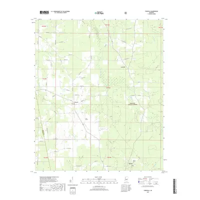 2018 Map of Forkville, 2018 Print