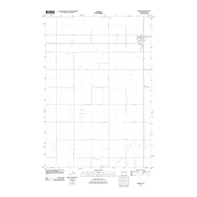 2011 Map of Forman, 2011 Print