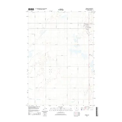 2014 Map of Forman, 2014 Print
