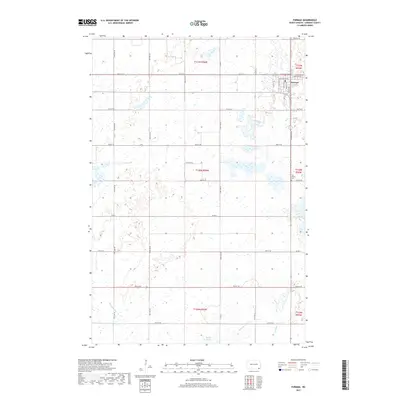 2017 Map of Forman, 2017 Print