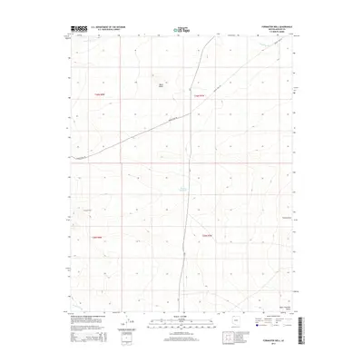 2014 Map of Formaster Well, 2014 Print