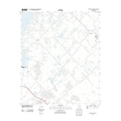 2011 Map of Forney North, 2011 Print