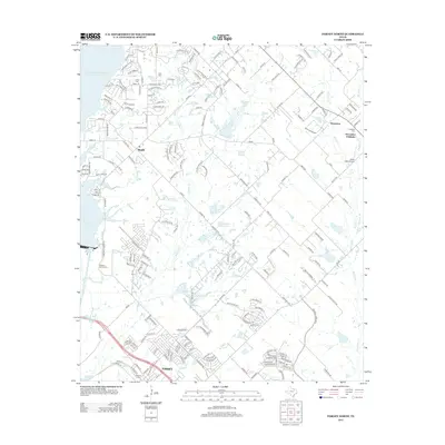 2012 Map of Forney North, 2012 Print