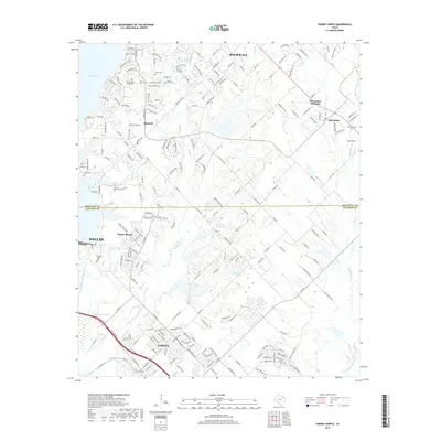 2019 Map of Forney North, 2019 Print