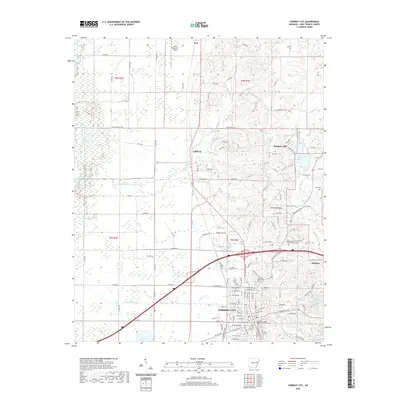 2020 Map of Forrest City, 2020 Print