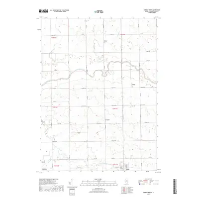 2018 Map of Forrest North, 2018 Print