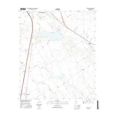 2016 Map of Forreston, 2016 Print