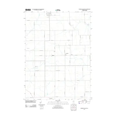 2012 Map of Forreston South, 2012 Print