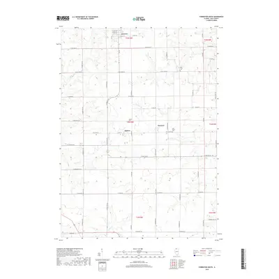 2018 Map of Forreston South, 2018 Print