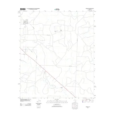 2012 Map of Forsan, 2012 Print