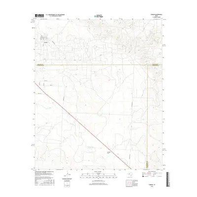 2016 Map of Forsan, 2016 Print