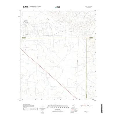 2019 Map of Forsan, 2019 Print