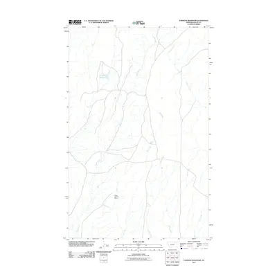 2011 Map of Forsman Reservoir, 2011 Print