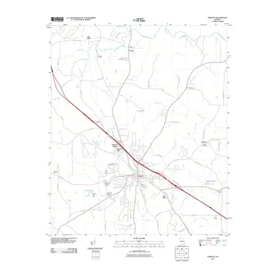 2011 Map of Forsyth, 2011 Print