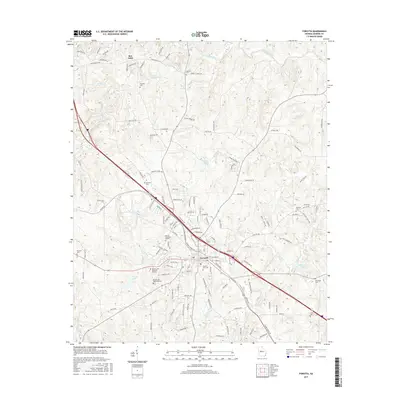 2017 Map of Forsyth, 2017 Print