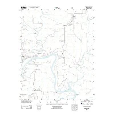 2012 Map of Forsyth, 2012 Print