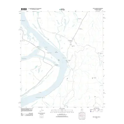 2012 Map of Fort Adams, 2012 Print