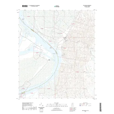 2020 Map of Fort Adams, 2020 Print