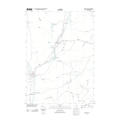 2013 Map of Fort Ann, 2013 Print
