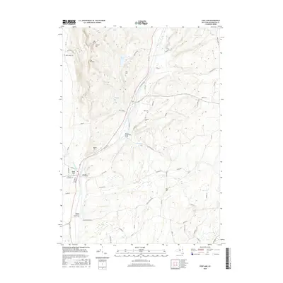 2016 Map of Fort Ann, 2016 Print