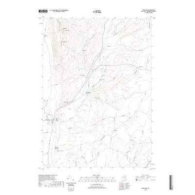 2019 Map of Fort Ann, 2019 Print