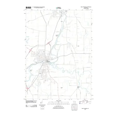 2010 Map of Fort Atkinson, 2010 Print