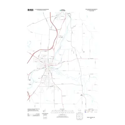 2013 Map of Fort Atkinson, 2013 Print