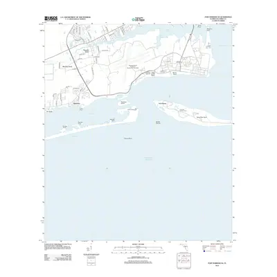 2012 Map of Fort Barrancas, 2012 Print