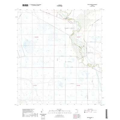 2021 Map of Fort Basinger, 2021 Print