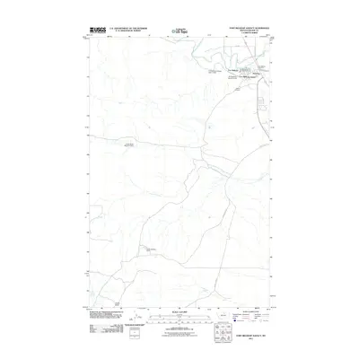 2011 Map of Fort Belknap Agency, 2011 Print