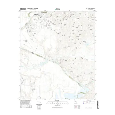 2014 Map of Fort Benning, 2014 Print
