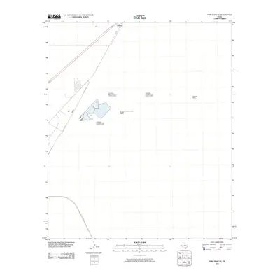 2010 Map of Fort Bliss NE, 2010 Print