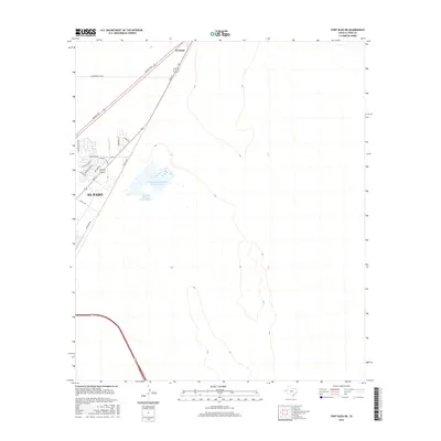2016 Map of Fort Bliss NE, 2016 Print