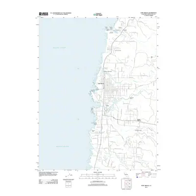 2012 Map of Fort Bragg, 2012 Print