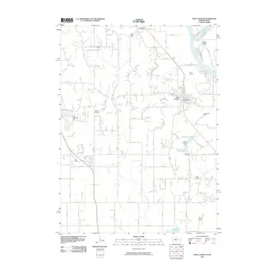 2010 Map of Fort Calhoun, 2010 Print