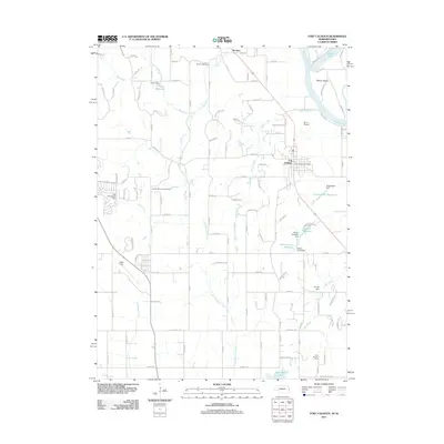 2011 Map of Fort Calhoun, 2011 Print