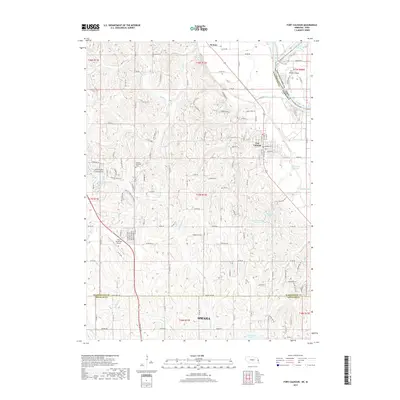 2017 Map of Fort Calhoun, 2017 Print