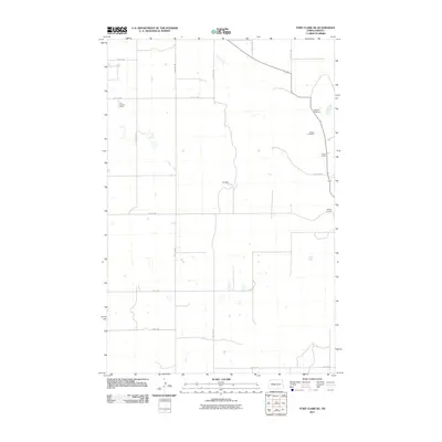 2011 Map of Fort Clark NE, 2011 Print