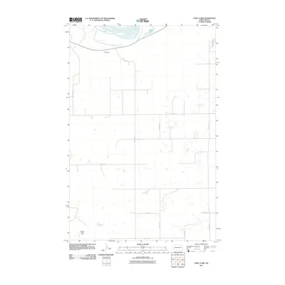 2011 Map of Fort Clark, 2011 Print