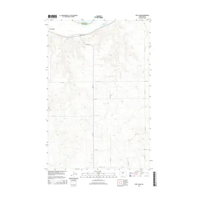 2014 Map of Fort Clark, 2014 Print