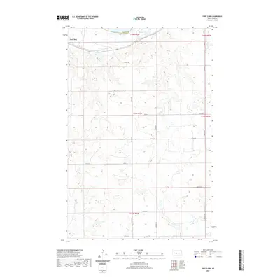 2020 Map of Fort Clark, 2020 Print