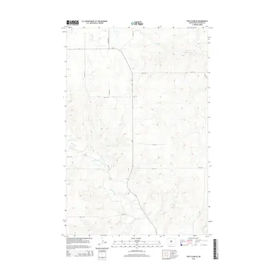 2014 Map of Fort Clark SE, 2014 Print